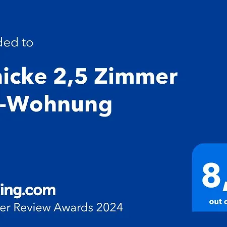Apartment Schicke 2,5 Dg-wohnung *